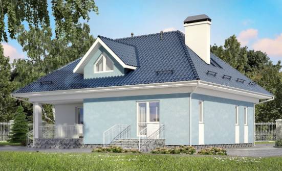 200-002-П Проект двухэтажного дома мансардой, красивый дом из пеноблока Кинешма | Проекты домов от House Expert