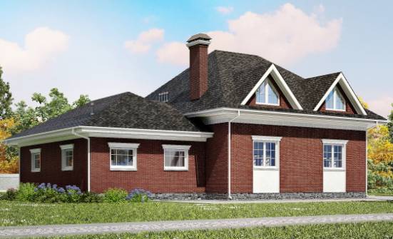 290-002-П Проект двухэтажного дома мансардой и гаражом, уютный домик из бризолита Тейково | Проекты домов от House Expert