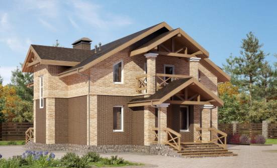 160-014-П Проект двухэтажного дома, уютный коттедж из керамзитобетонных блоков Иваново | Проекты домов от House Expert