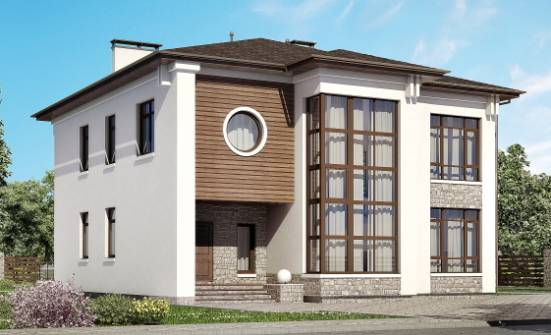 300-005-П Проект двухэтажного дома, огромный дом из кирпича Иваново | Проекты домов от House Expert