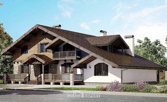 320-002-П Проект двухэтажного дома мансардный этаж, уютный дом из кирпича Фурманов | Проекты домов от House Expert