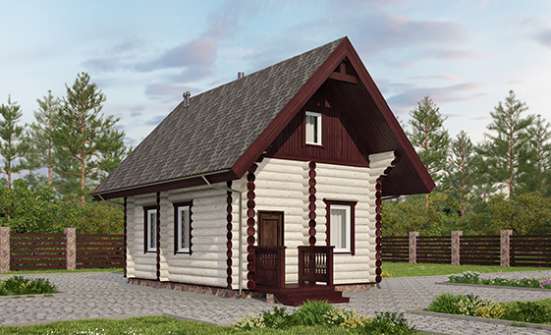 035-001-Л Проект бани из дерева Иваново | Проекты домов от House Expert