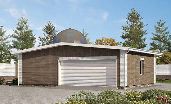 075-001-П Проект гаража из кирпича Вичуга | Проекты домов от House Expert
