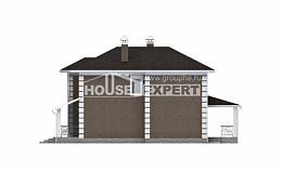 185-002-П Проект двухэтажного дома, доступный коттедж из арболита Вичуга, House Expert